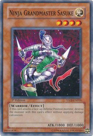Ninja Grandmaster Sasuke [1st Edition] YSDJ-EN014