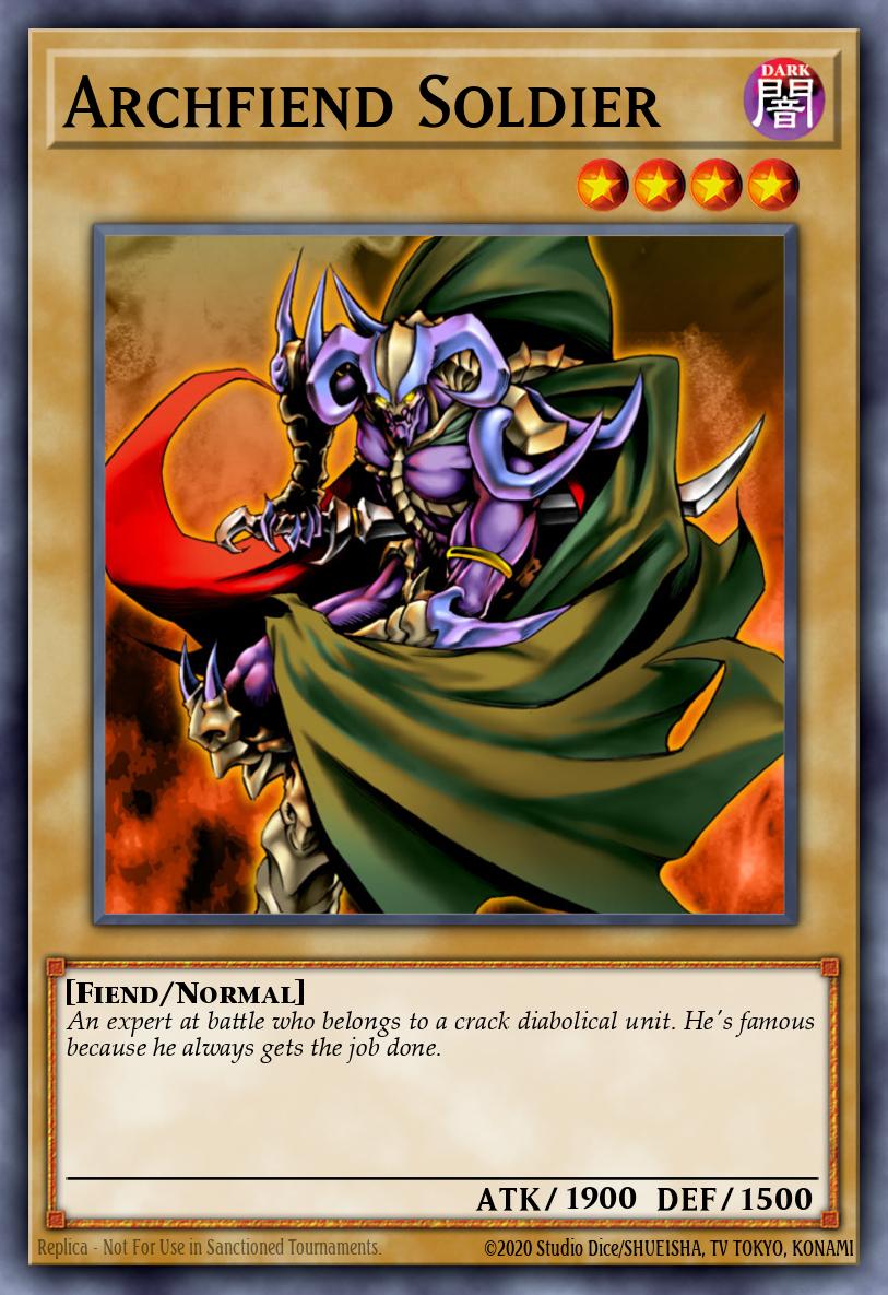 Archfiend Soldier YSDS-EN005