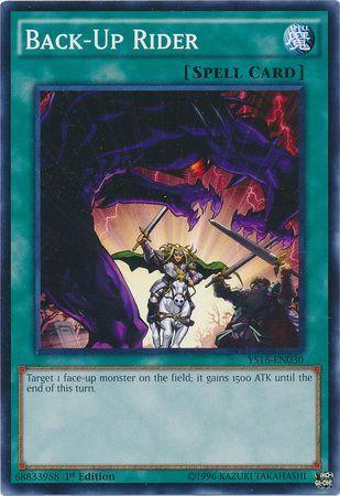 Back-Up Rider YS16-EN030