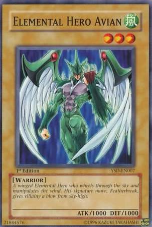 Elemental HERO Avian [1st Edition] YSD-EN007