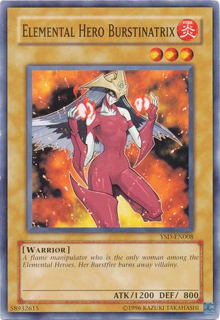 Elemental HERO Burstinatrix YSD-EN008