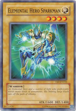 Elemental HERO Sparkman YSD-EN010