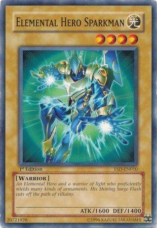 Elemental HERO Sparkman [1st Edition] YSD-EN010