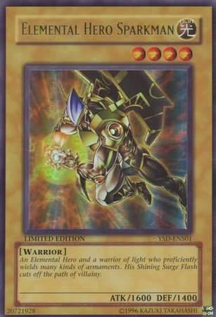 Elemental Hero Sparkman YSD-ENS01