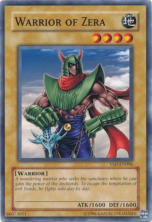 Warrior of Zera YSD-EN006
