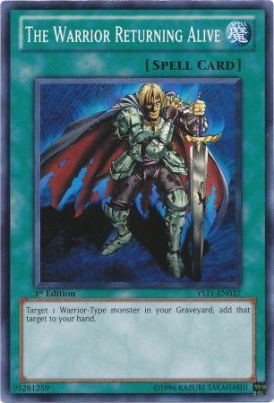 The Warrior Returning Alive [1st Edition] YS11-EN027