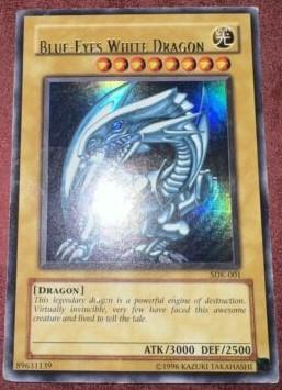 Blue-Eyes White Dragon [Misprint] SDK-001