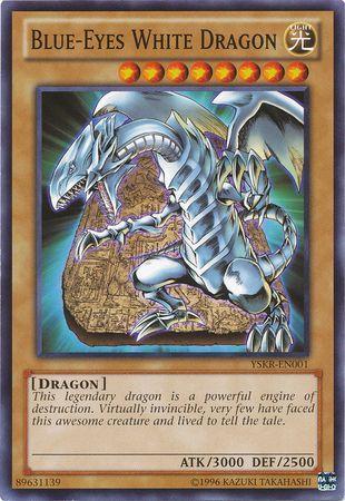 Blue-Eyes White Dragon YSKR-EN001