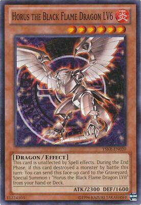Horus the Black Flame Dragon LV6 YSKR-EN020