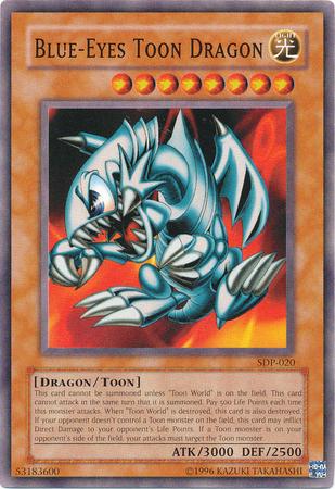 Blue-Eyes Toon Dragon SDP-020