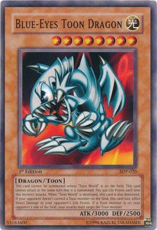 Blue-Eyes Toon Dragon [1st Edition] SDP-020