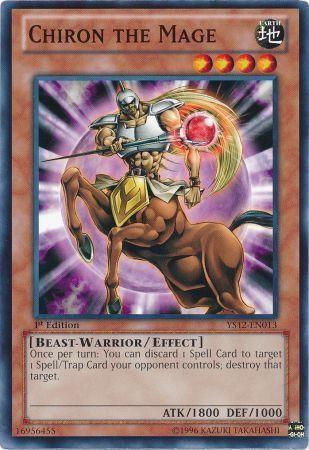 Chiron the Mage [1st Edition] YS12-EN013