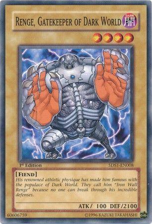 Renge, Gatekeeper of Dark World [1st Edition] 5DS1-EN008