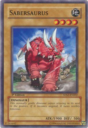 Sabersaurus [1st Edition] 5DS2-EN002
