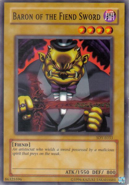 Baron of the Fiend Sword SDY-E033