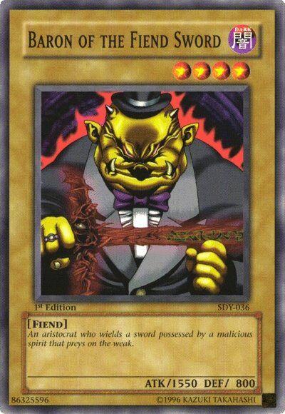 Baron of the Fiend Sword [1st Edition] SDY-036