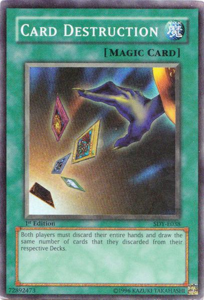 Card Destruction [1st Edition] SDY-E038