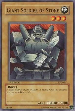 Giant Soldier of Stone [1st Edition] SDY-013