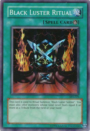 Black Luster Ritual SYE-025