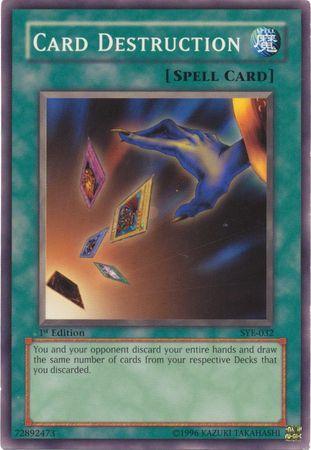 Card Destruction [1st Edition] SYE-032