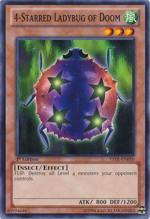 4-Starred Ladybug of Doom [1st Edition] YSYR-EN010