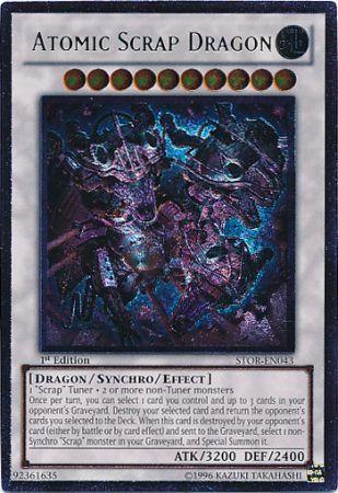Atomic Scrap Dragon [Ultimate Rare 1st Edition] STOR-EN043