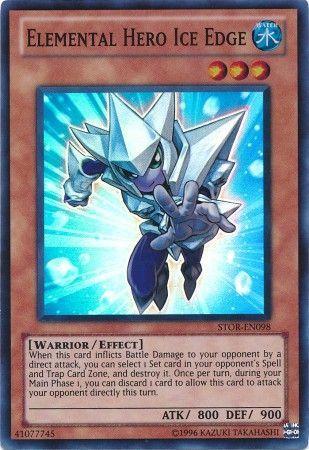 Elemental Hero Ice Edge STOR-EN098