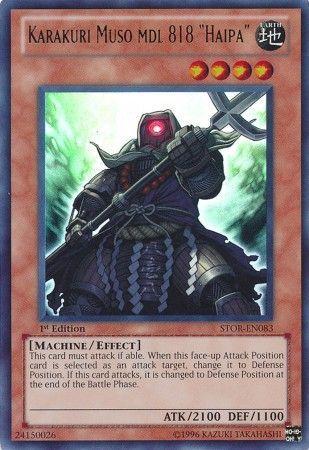 Karakuri Muso mdl 818 Haipa [1st Edition] STOR-EN083