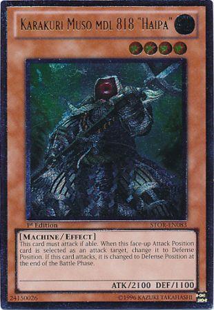 Karakuri Muso mdl 818 Haipa [Ultimate Rare 1st Edition] STOR-EN083
