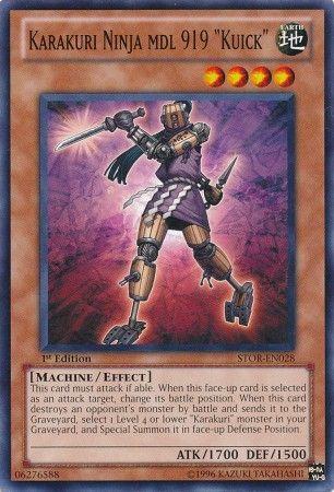 Karakuri Ninja mdl 919 Kuick [1st Edition] STOR-EN028
