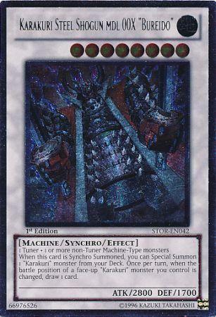 Karakuri Steel Shogun mdl 00X Bureido [Ultimate Rare 1st Edition] STOR-EN042