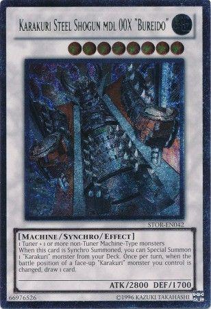 Karakuri Steel Shogun mdl 00X Bureido [Ultimate Rare] STOR-EN042