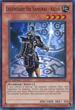 Legendary Six Samurai - Kizan [1st Edition] STOR-EN020