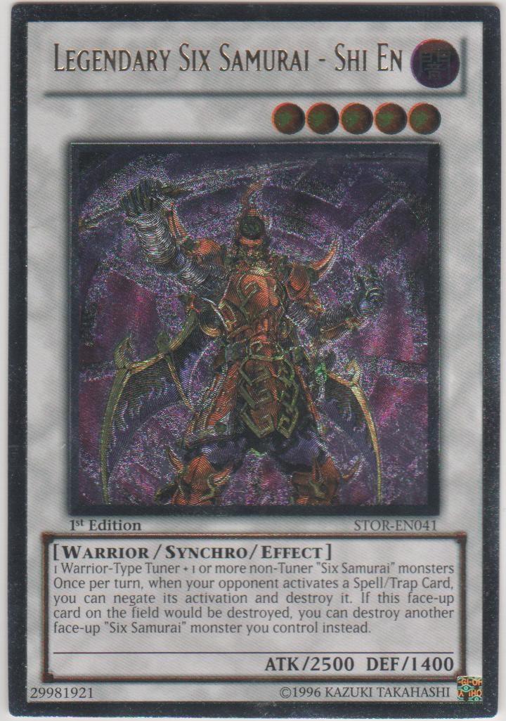 Legendary Six Samurai - Shi En [Ultimate Rare 1st Edition] STOR-EN041