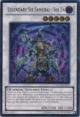 Legendary Six Samurai - Shi En [Ultimate Rare] STOR-EN041