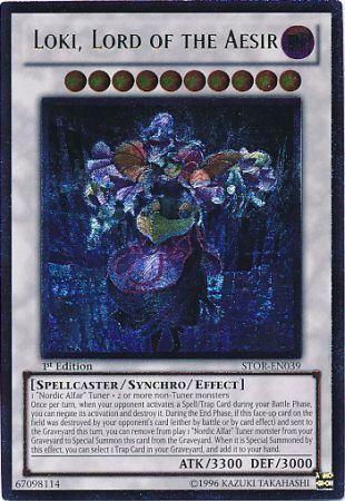 Loki, Lord of the Aesir [Ultimate Rare 1st Edition] STOR-EN039
