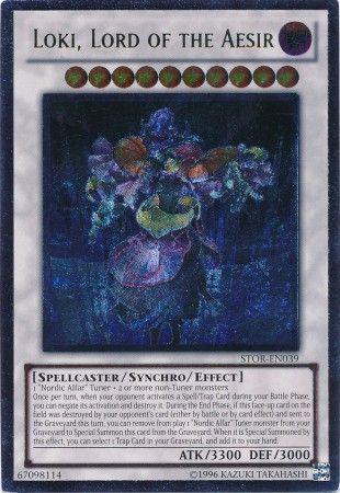 Loki, Lord of the Aesir [Ultimate Rare] STOR-EN039