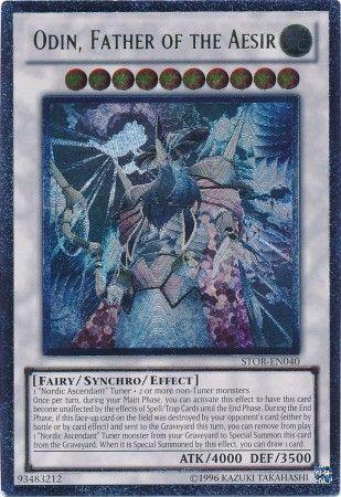 Odin, Father of the Aesir [Ultimate Rare] STOR-EN040