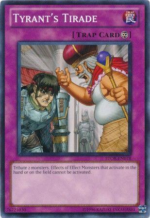 Tyrant's Tirade STOR-EN078