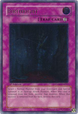 Birthright [Ultimate Rare 1st Edition] STON-EN057