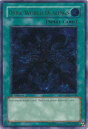 Dark World Dealings [Ultimate Rare 1st Edition] STON-EN038