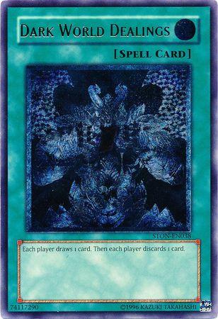 Dark World Dealings [Ultimate Rare] STON-EN038