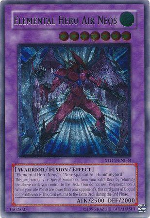 Elemental Hero Air Neos [Ultimate Rare] STON-EN034