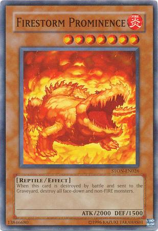 Firestorm Prominence STON-EN026