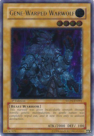 Gene-Warped Warwolf [Ultimate Rare 1st Edition] STON-EN001