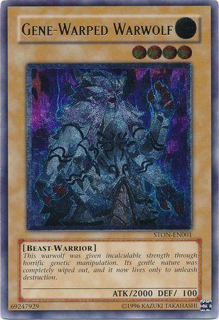 Gene-Warped Warwolf [Ultimate Rare] STON-EN001