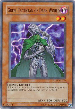 Gren, Tactician of Dark World STON-EN019