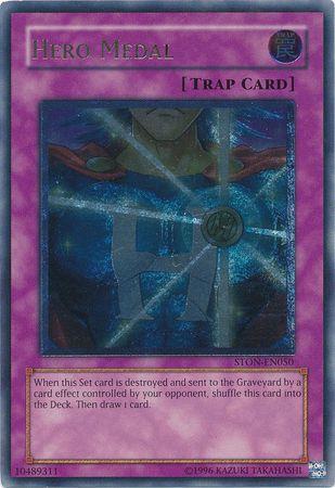 Hero Medal [Ultimate Rare] STON-EN050
