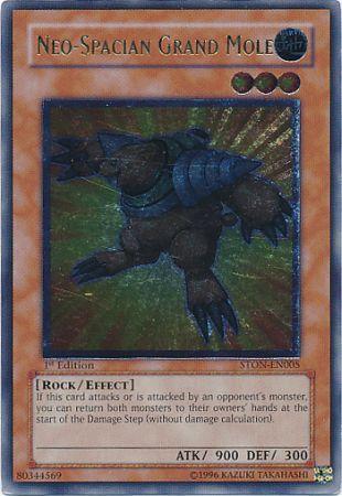 Neo-Spacian Grand Mole [Ultimate Rare 1st Edition] STON-EN005