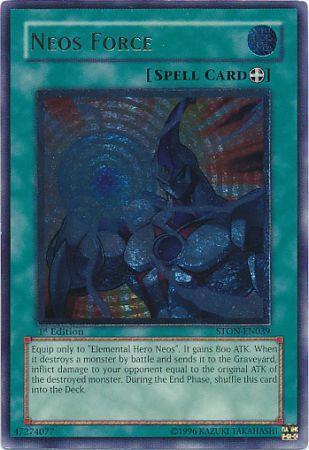 Neos Force [Ultimate Rare 1st Edition] STON-EN039